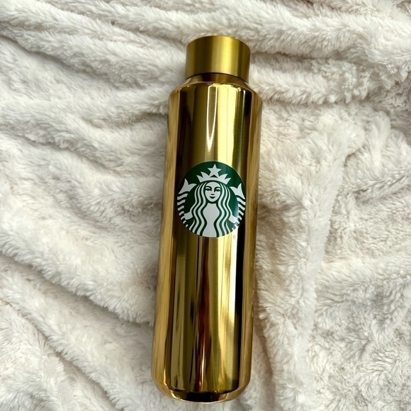 Starbucks Disneyland Gold Mickey Mouse Starbucks Stainless Steel Tumbler - Picture 1 of 4
